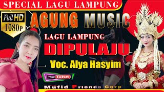 AGUNG MUSIC //LAGU LAMPUNG// DIPULAJU// VOC ALYA HASYIM//Mufid friends corp