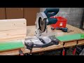 【DIY】卓上丸ノコ Convenient work jig Side table for tabletop circular saw