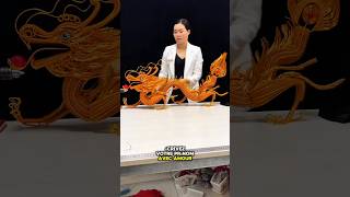 Maman a fabriqué un dragon doré pour un acteur japonais 🐉💘🥰 !! #shorts