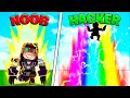 SALTO NOOB DA 1€ CONTRO SALTO HACKER DA 1.000.000€ SU ROBLOX!!