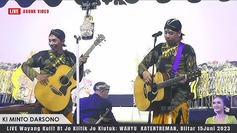 🔴 LIVE Wayang Kulit: KI MINTO DARSONO Bt Jo Klitik Jo Klutuk: WAHYU  KATENTREMAN, Blitar 15Juni 2023