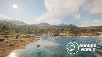 UE5 : Shader World 2.5 Update Stream | Smooth LOD | Cached Virtual Shadows | Water | Performance