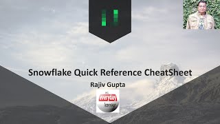 Snowflake SnowPro Core Cheat Sheet | Rajiv Gupta Learn Everyday
