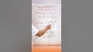 Cách giải bài tập CỰC TRỊ MẠCH R-L-C mắc nối tiếp không phải ai cũng biết🫣