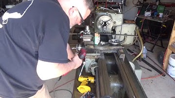 ShenZhen HXX GCS900-2DB Lathe Dro Install: Part 4 Installing the X Axis