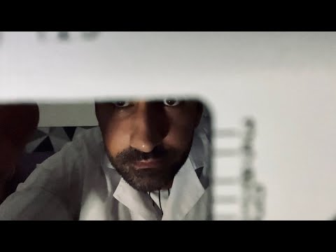 ASMR Semi Unintelligible Head & Eye Measurements (dark room rp)