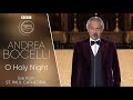 Andrea Bocelli -  Cantique De Noel / O Holy Night  (BBC Songs of Praise)