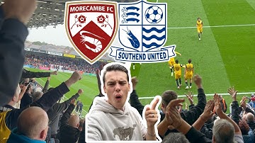 MORECAMBE VS SOUTHEND|0-3|SCENES & LIMBS AS THE SHRIMPERS BEAT MORECAMBE IN STYLE!!