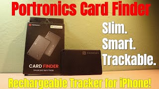 Portronics Card Finder Review Slim, Rechargeable Tracker for iPhone Users  Find My App Compatible screenshot 2