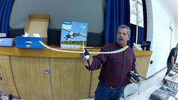 Gregs Eflite UMX Radian Test Flight Inside then Outside