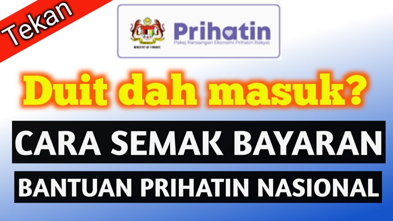 Brim Sudah Masuk Akaun - Contoh Paket