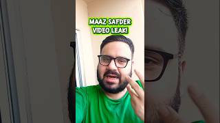 MAAZ SAFDER BLACKMAILED OVER PRIVATE VIDEO! 😂😂 #maazsafder #familyvlog #funny #shorts