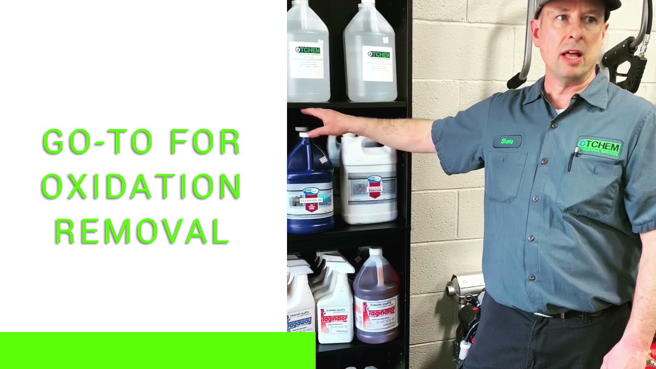 Eaco Chem Cleansol BC is the goto chemical for removing tough oxidation staining YouTube