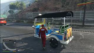 GTA V รีวิว : รีวิวตุ๊กๆไทย ขับแท๊กซี่ใน Los Santos EP.1 screenshot 2
