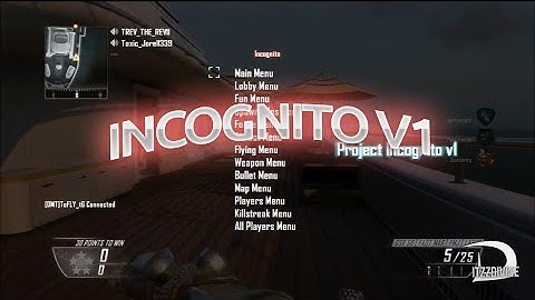 [PS3] Incognito V1 Black Ops 2 GSC Mod Menu [1.19]