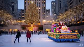 NYC Christmas Parade 2025 🎄 Live Nativity Christmas Celebration in 4K