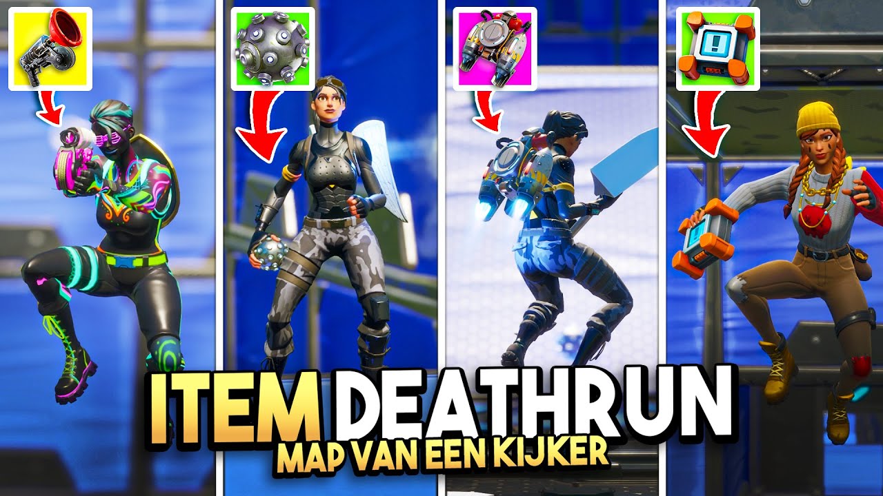 ITEM DEATHRUN?! - Fortnite Map van een kijker #119