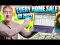 I RANKED EVERY HOME SALE in 2023 | Sarasota Florida (📝 20k+, 📊 EXCEL model giveaway, 🖥️ tutorial)