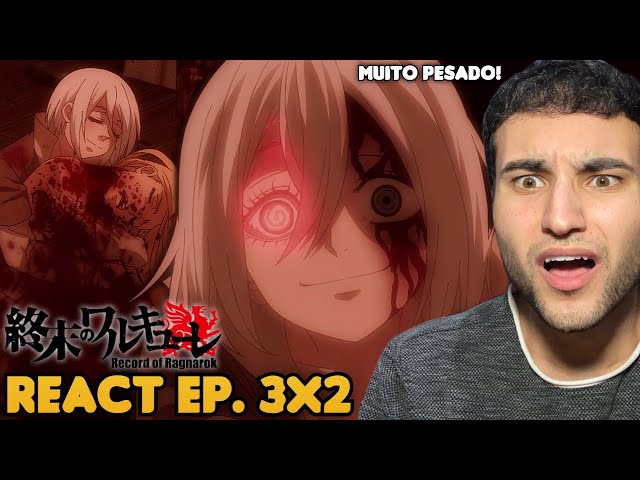 EPISÓDIO FINAL! HAO APARECE - React Record of Ragnarok EP. 15 Temp. 2 ( Shuumatsu no Valkyrie) 