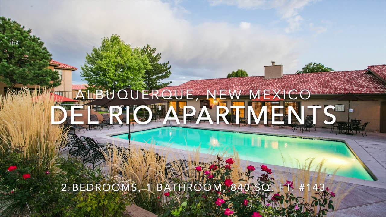 Del Rio Apartments, Albuquerque, NM 2Bedroom YouTube