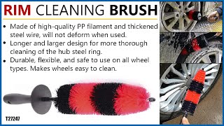 T22116 TIROFLX CAR WHEEL BRUSH Clean Any Wheel Surface And Design With Speed Master Wheel Brushes