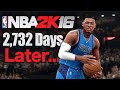 NBA 2k16 MyCareer 2,732 Days Later 👀...