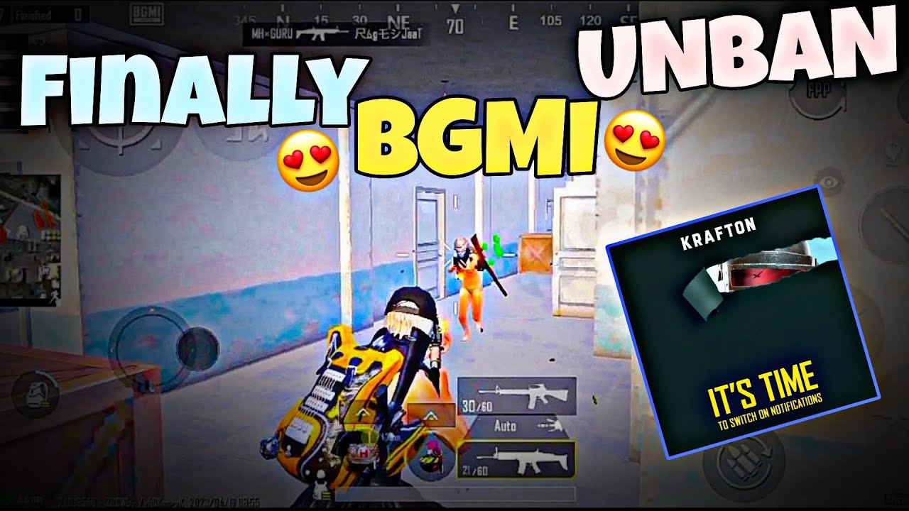 𝐅𝐢𝐧𝐚𝐥𝐥𝐲 𝐁𝐠𝐦𝐢 𝐔𝐧𝐛𝐚𝐧 😍🔥#bgmi