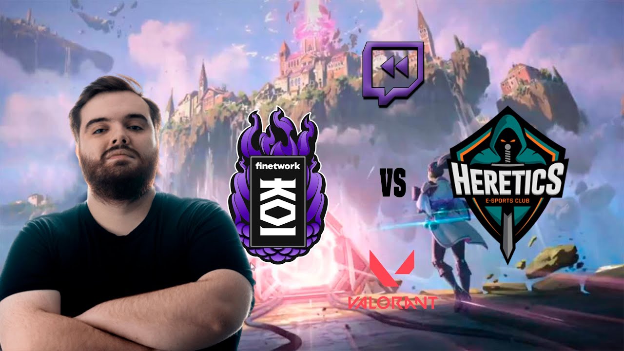 Recopilaci n Directo IBAI KOI Vs HERETICS Valorant YouTube