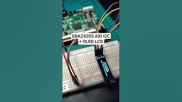 AXI I2C Driving SSD1305 OLED LCD on EBAZ4205 (ZYNQ-7010) #fpga #i2c #zynq #xilinx #ebaz4205