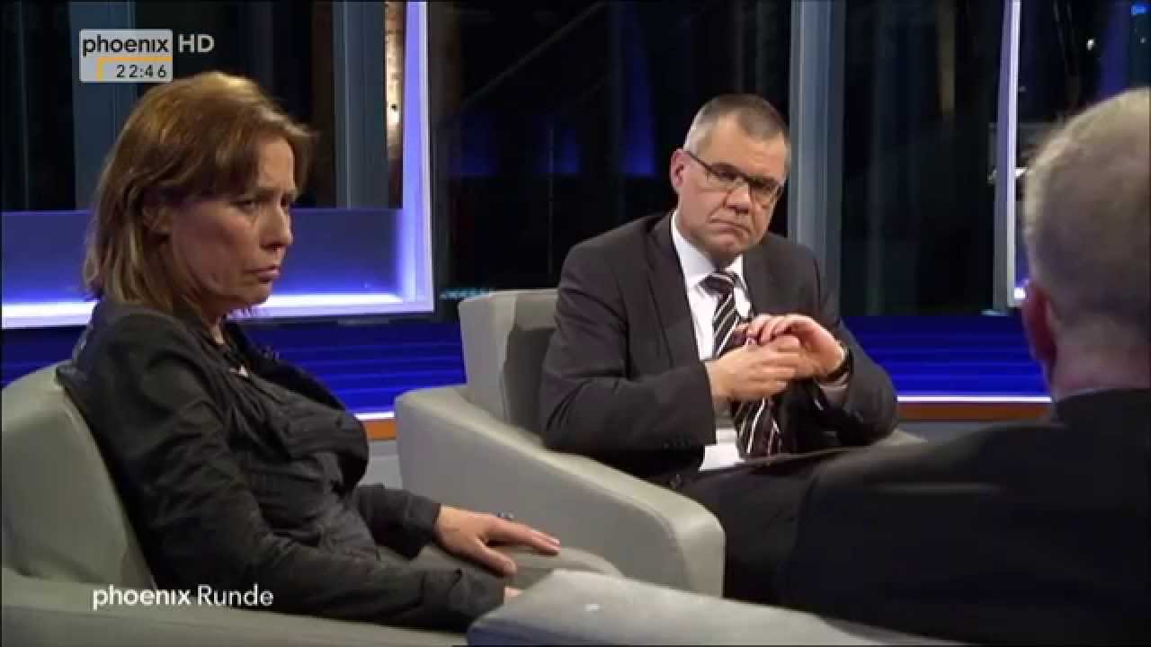 "Flugzeugkatastrophe - Der Absturz der Germanwings-Maschine" - phoenix Runde (2) vom 24.03.2015