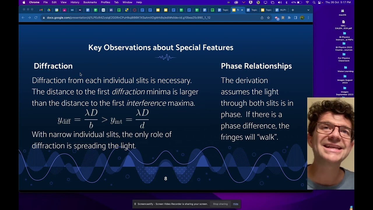 Topic 9.3 (part 1): Multiple slit interference