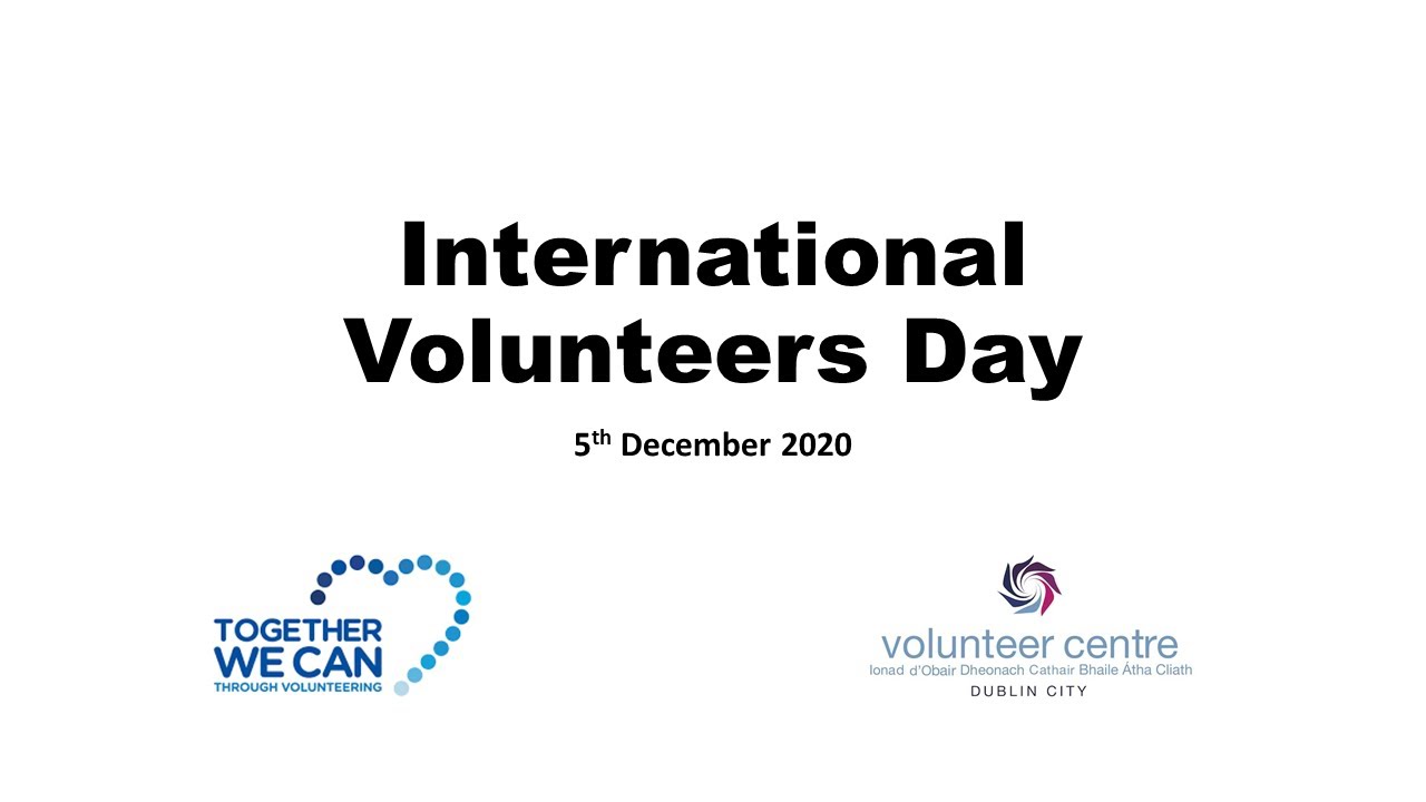 International Volunteers Day 5th December 2020