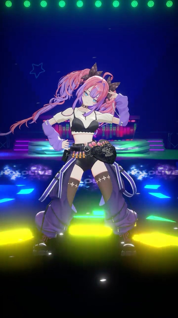 I tried dancing to INTERNET YAMERO ໒꒱ 【#KiraraVivi】#vtuber