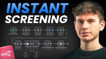 I Built an AI Agent That Screens 1000 Resumes in Minutes (n8n tutorial)