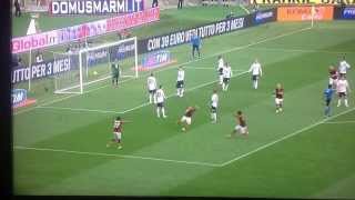 In Rovesciata Di Alessandro Florenzi Roma-Genoa 4-0