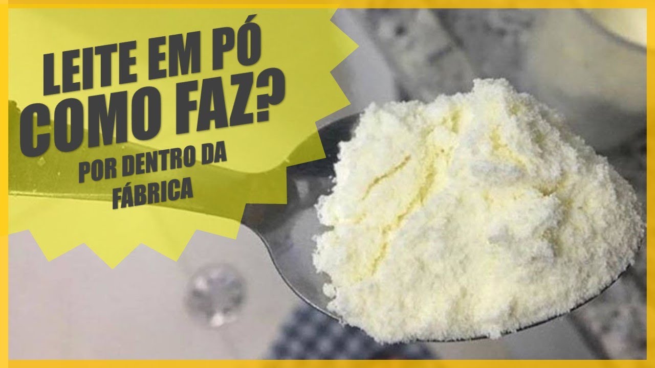Como é Feito o Leite em Pó Por Dentro da Fábrica 🥛 YouTube Como é Feito o Leite em Pó Por Dentro da Fábrica 🥛 YouTube