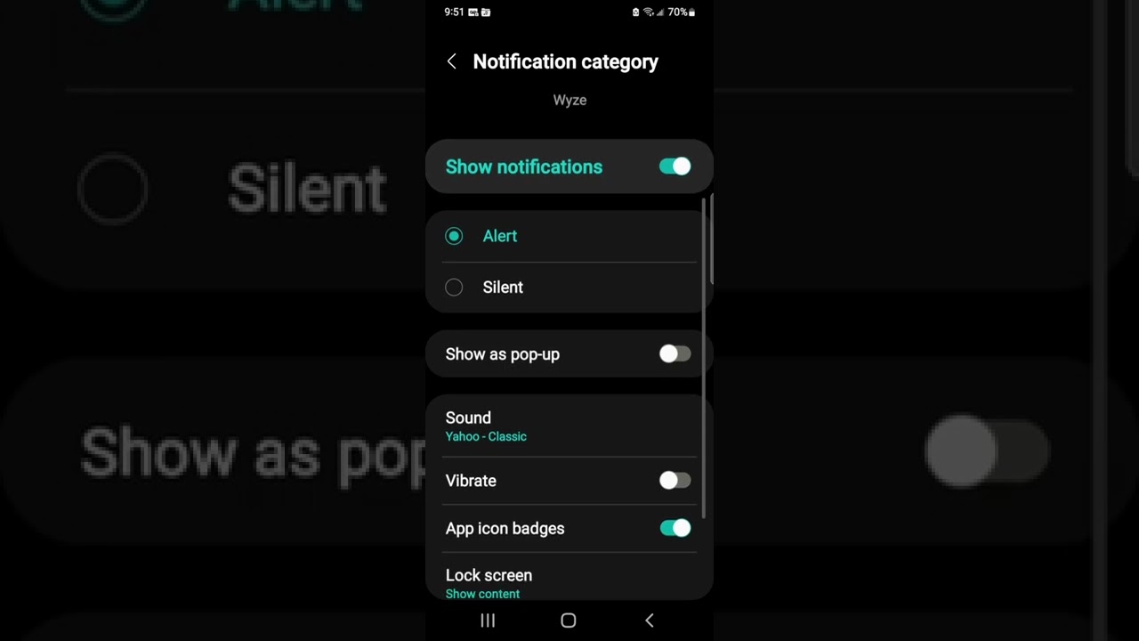 How to set specific notification sound for each App?