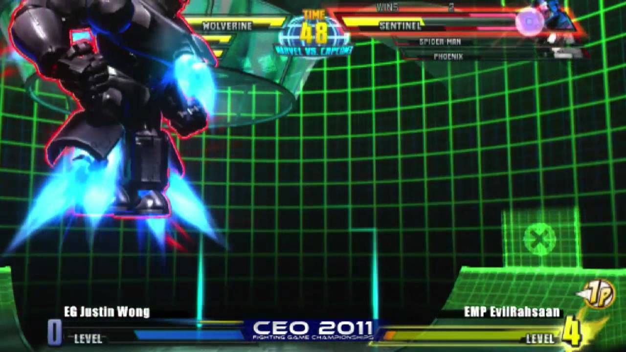 EG Justin Wong vs EMP EvilRahsaan CEO 2011 MVC3 Singles