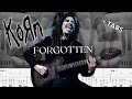 KORN Forgotten Cover TABS Screen mp3