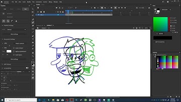 How to change opacity of Onion skin in Adobe Animate
