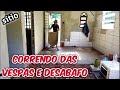 OBRA NO SÍTIO🏡/DESABAFO/CORRENDO DAS VESPAS😅/Bora pra Roça?