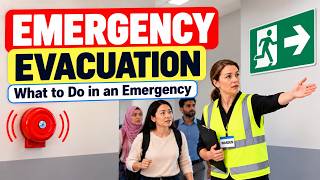 Information What to Do in an Emergency 🚨 | Emergency Evacuation | English Listening Practice News
