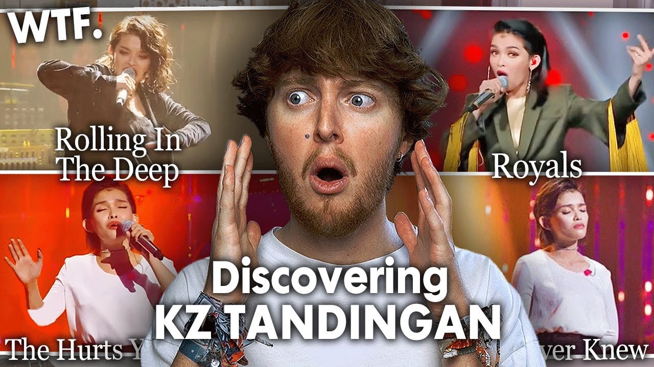 DISCOVERING KZ TANDINGAN! (Rolling In The Deep, The Hurts You Never Knew, Royals | Singer Reaction)