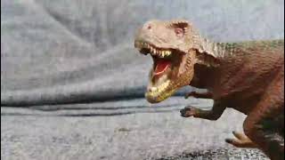 Rexy Vs Doe Stop Motion Part 1