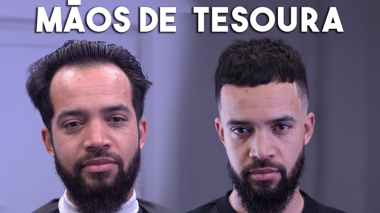 Aulão de Tesoura - Short Fringe | Adri Barbeiro |