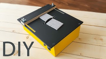 Make Powerful Mini Table Saw | homemade table saw
