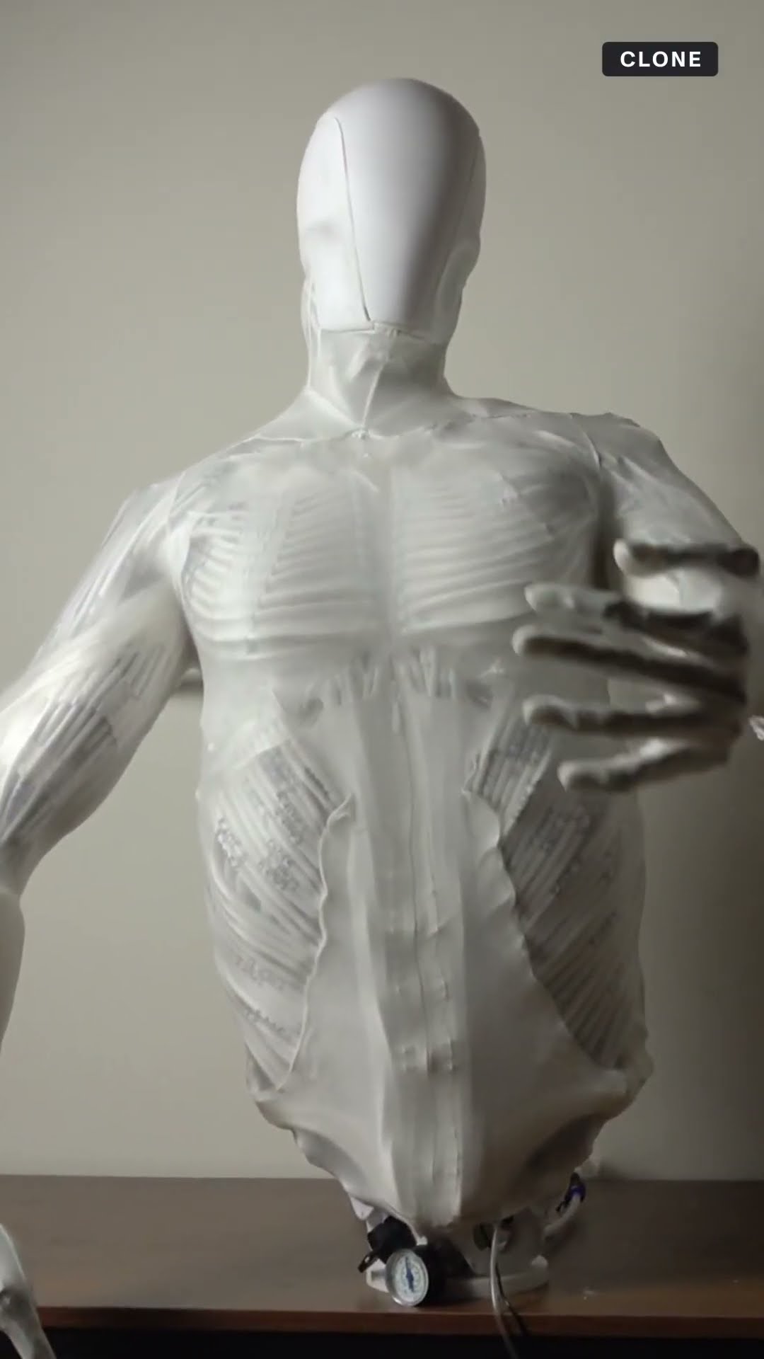 Meet Protoclone, the Bipedal Musculoskeletal Android of Your Nightmares