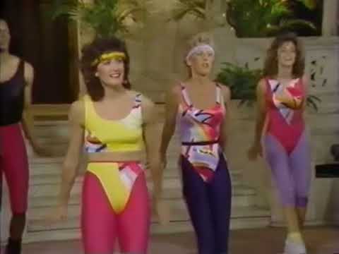 roupa de aerobica anos 80