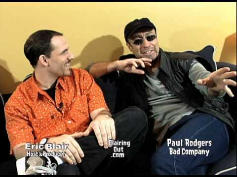 Bad Company / Queen singer Paul Rodgers talks w Eric Blair 1999 full 26min edit