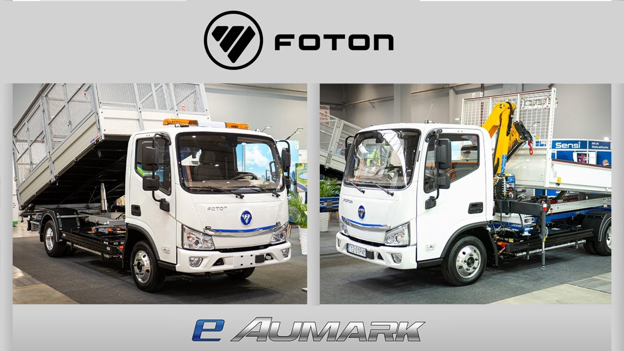 E-VAN na Targach Ekotech z ofertą pojazdów elektrycznych FOTON eAumark dla branży komunalnej.